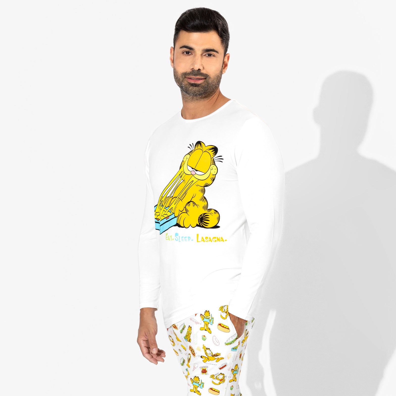 Garfield: Snack Attack Bamboo Men's Pajama Set