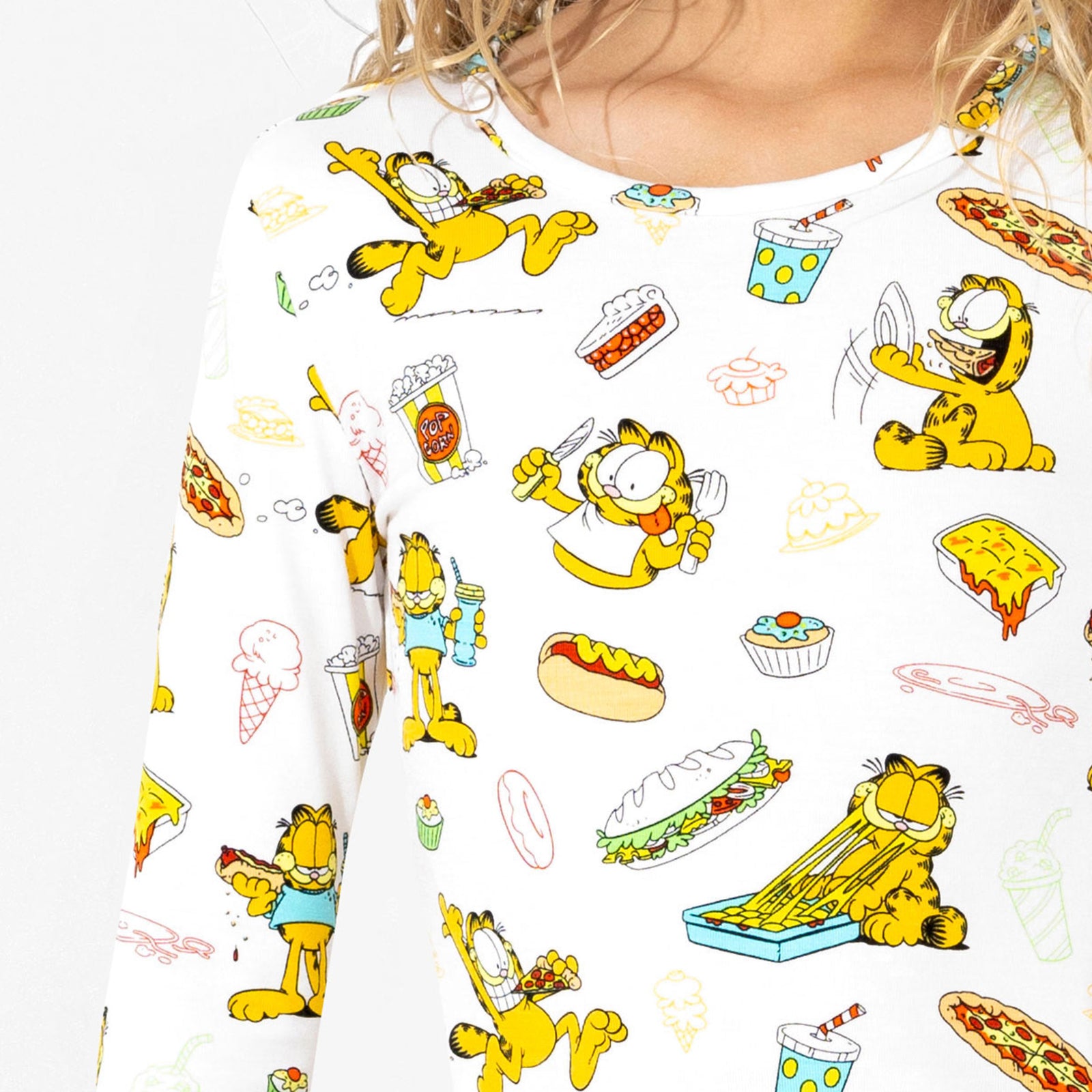 Garfield: Snack Attack Bamboo Kids Pajamas