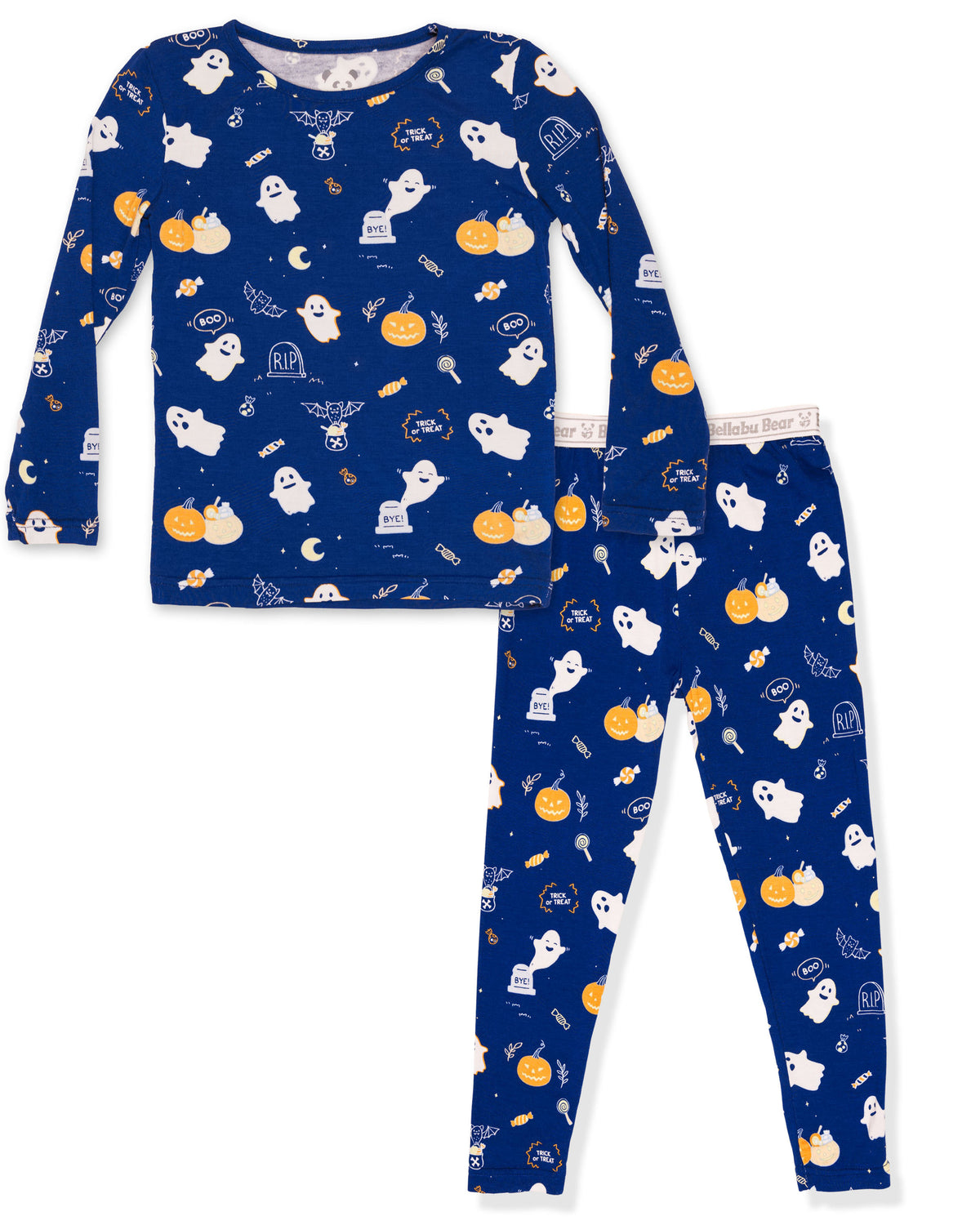Ghosts Bamboo Kids Pajamas