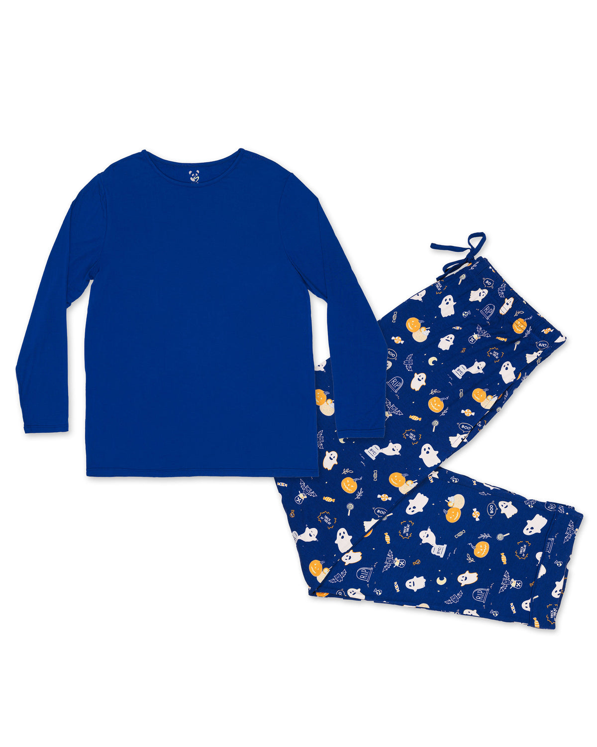 Ghosts Bamboo Men's Pajama Set