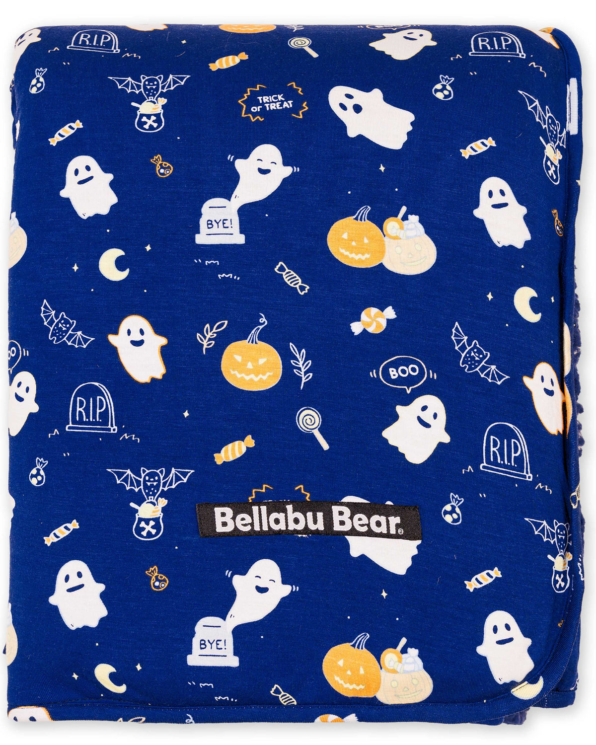 Ghosts Bamboo Sherpa Blanket