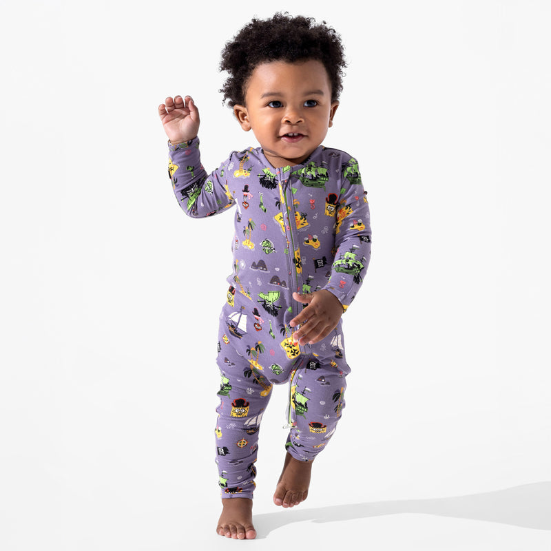 SpongeBob SquarePants: Flying Dutchman Bamboo Convertible Footie