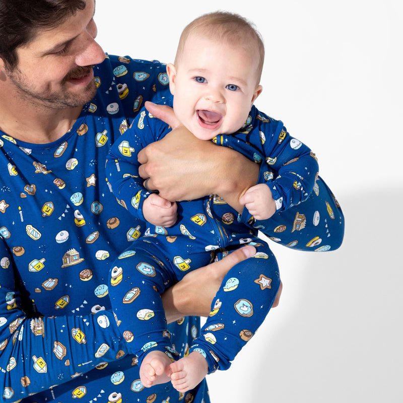 Hanukkah Cookies Bamboo Convertible Footie