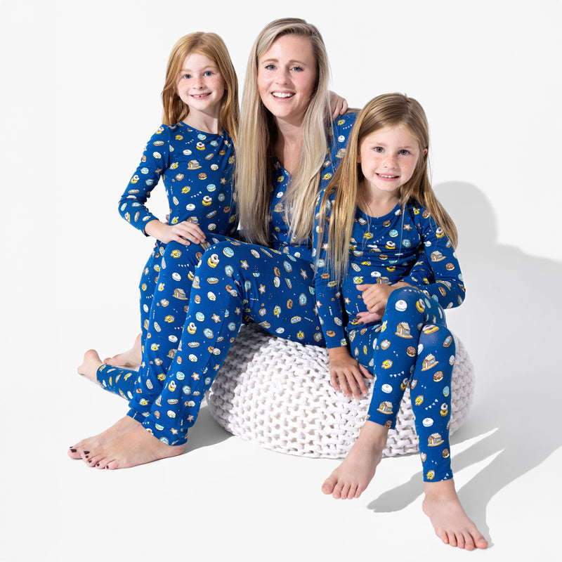 Hanukkah Cookies Bamboo Women's Pajama Set