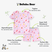 Happee Birthdae Harry Bamboo Kids Pajama Short Set