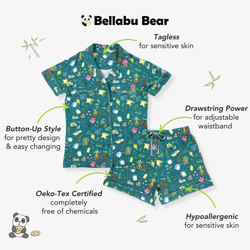 Mandrake's Potions & Herbs Bamboo Women's Short Set Pajama