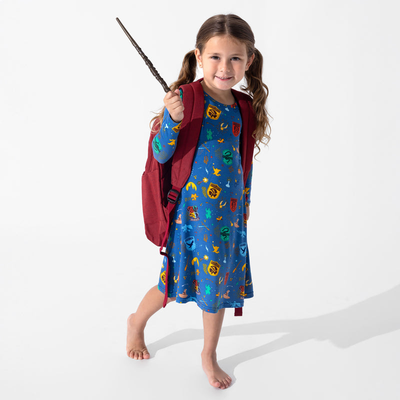 House Pride Bamboo Girls' Long Sleeve Dress