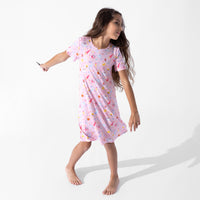 Happee Birthdae Harry Bamboo Girls' Short Sleeve Dress