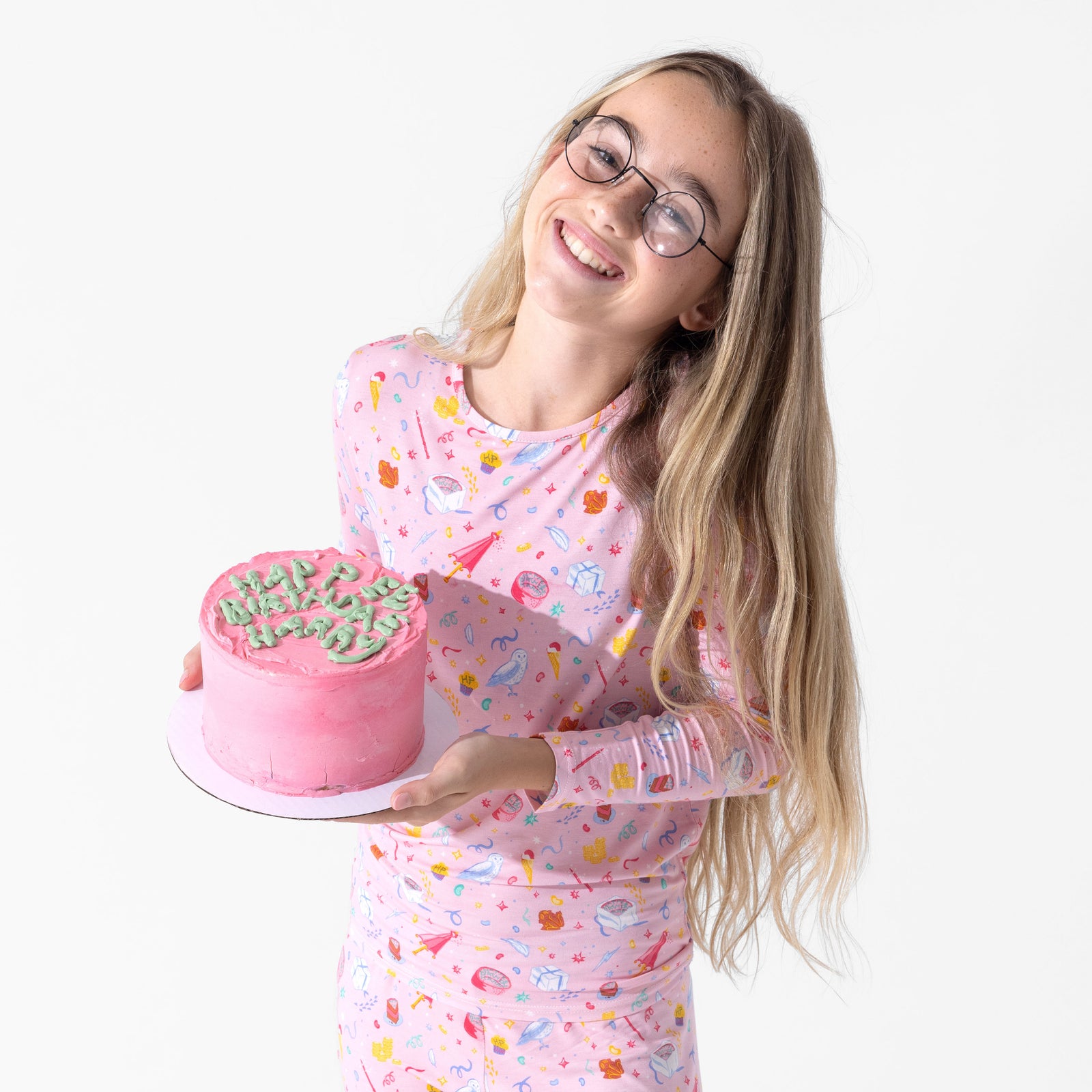 Happee Birthdae Harry Bamboo Kids Pajamas