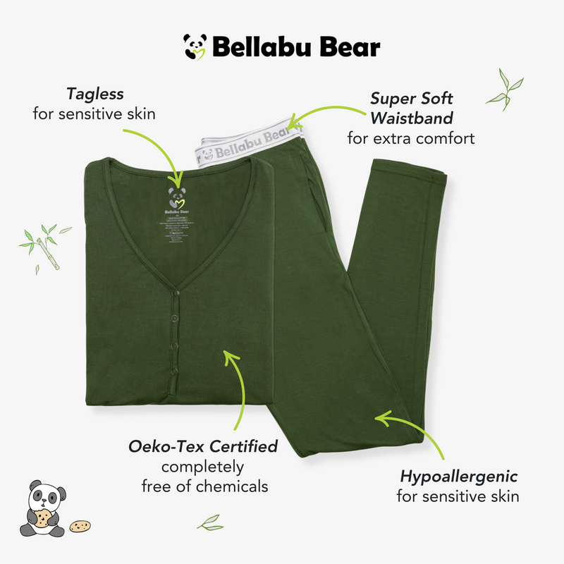 Evergreen Bamboo Women's Pajama Set