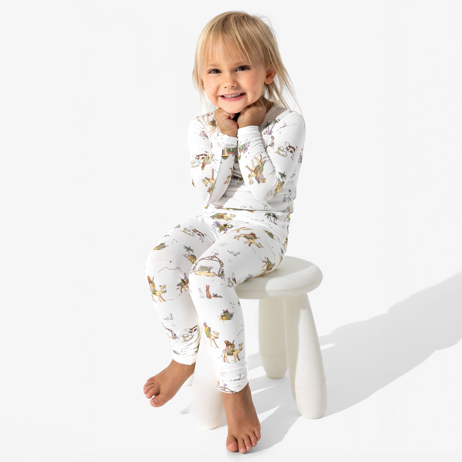 Holy Night Bamboo Kids Pajamas