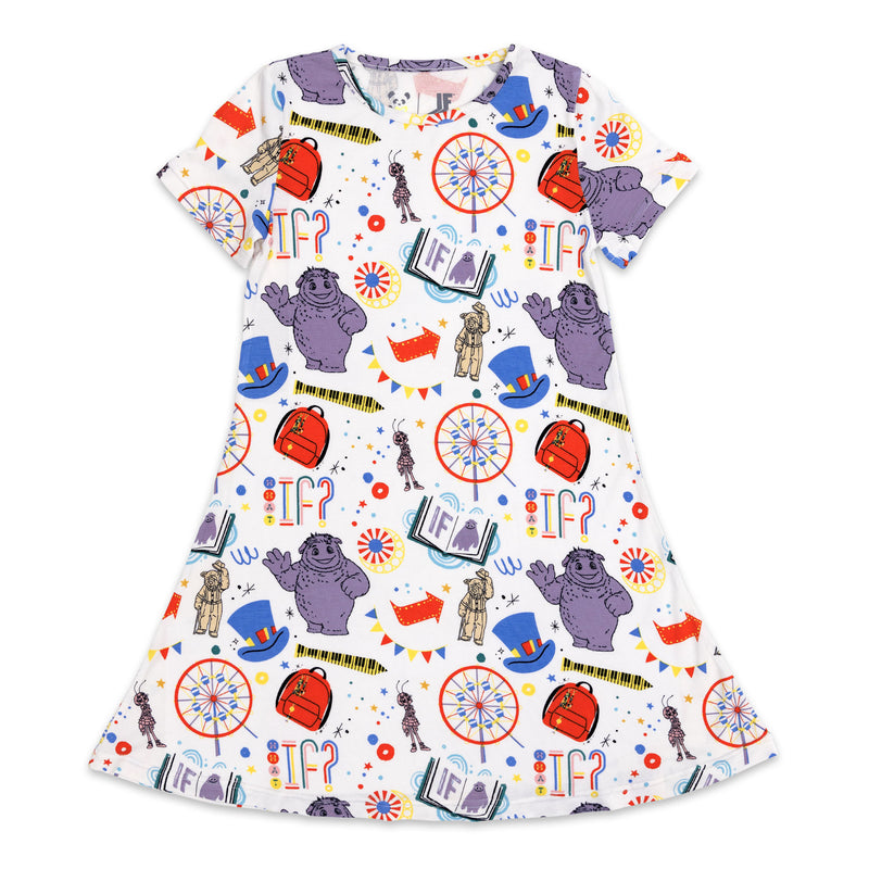 IF Movie Bamboo Girls' Short Sleeve Dress
