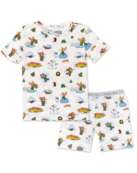 If You Give a Mouse a Cookie Christmas Bamboo Kids Pajama Short Set
