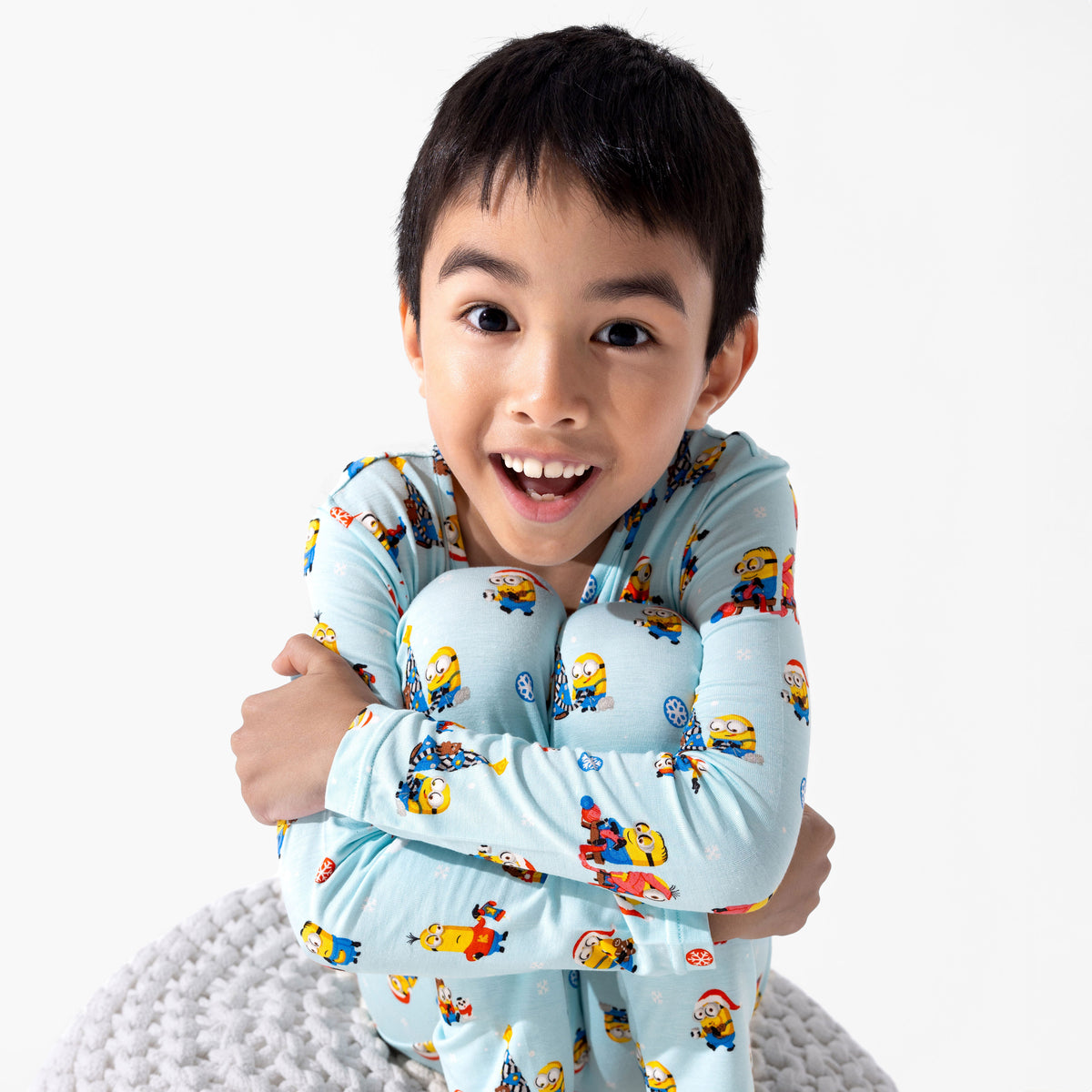 Merry Minions Holiday Bamboo Kids Pajamas