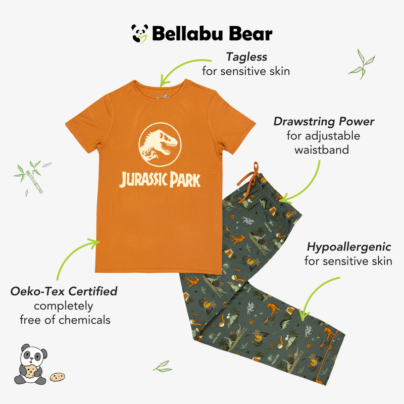 Jurassic Park: Safari Bamboo Men's Pajama Set