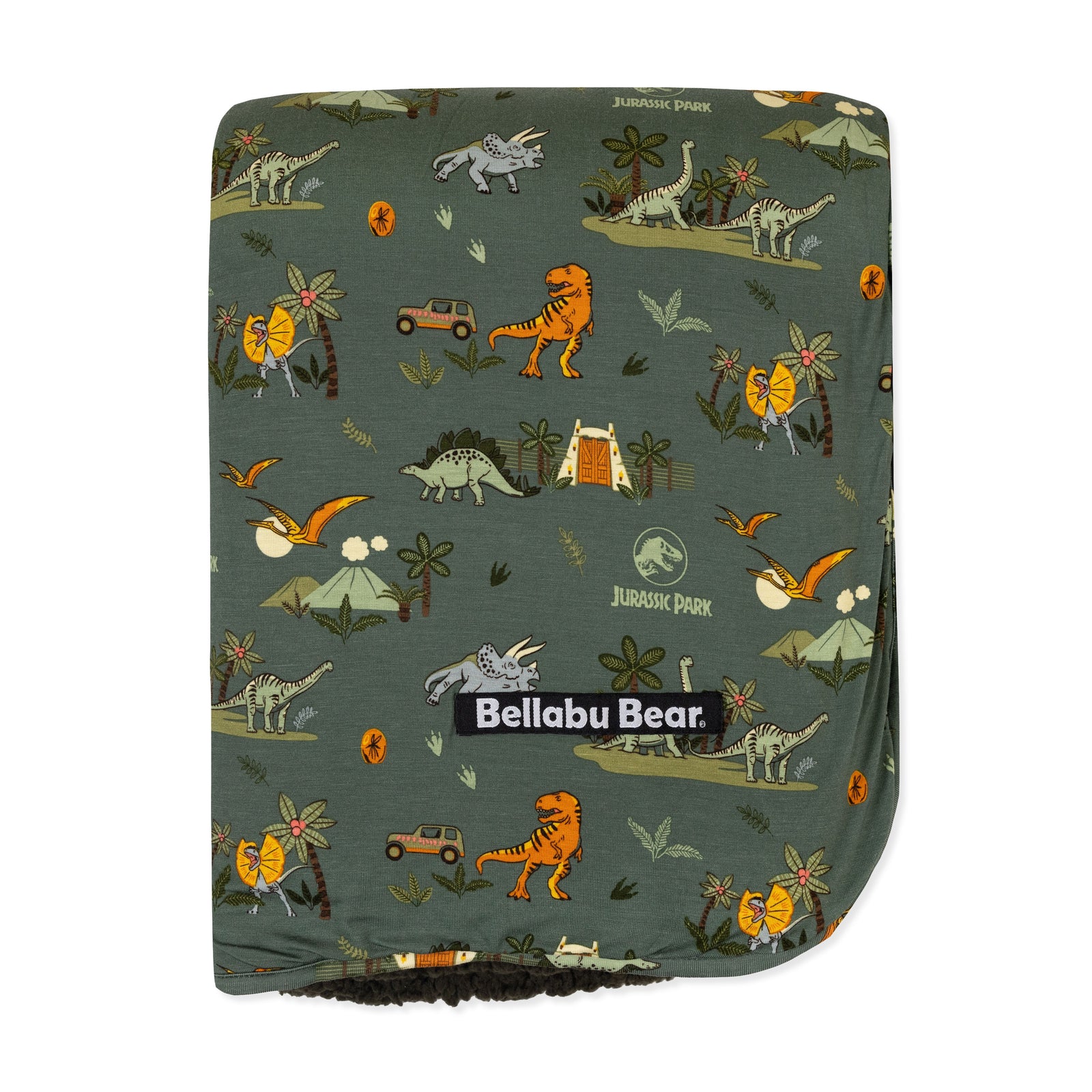 Jurassic Park: Safari Bamboo Sherpa Blanket