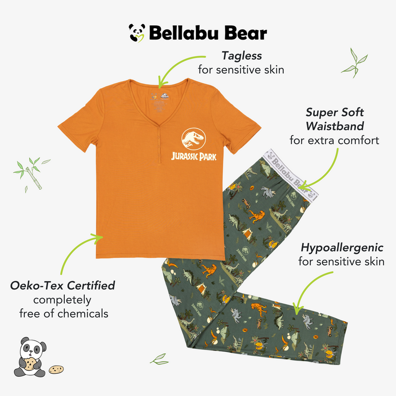 Jurassic Park: Safari Bamboo Women's Pajama Set