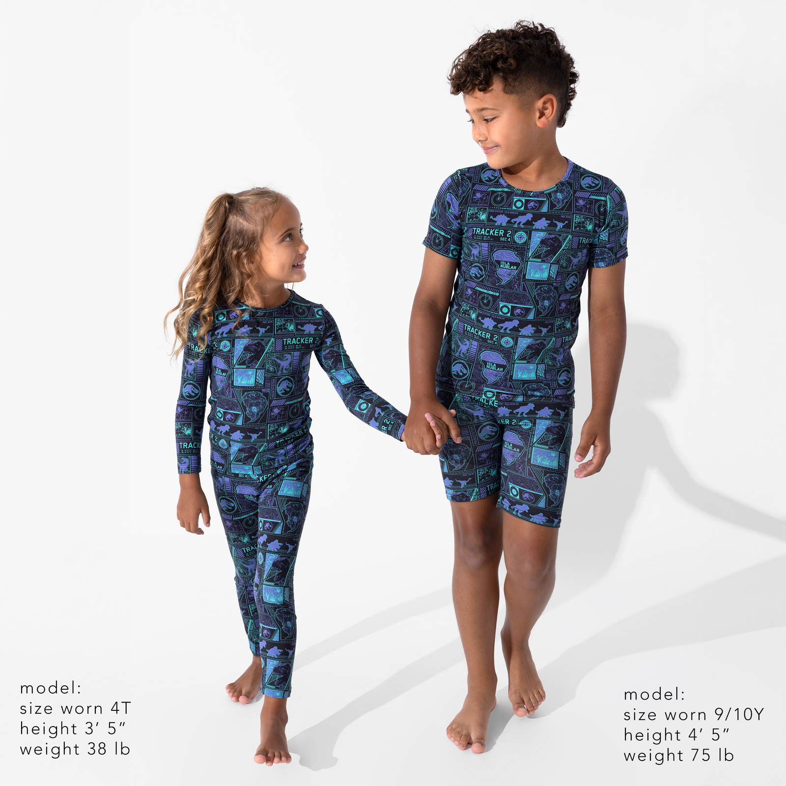 Jurassic Park: Tracker Bamboo Kids Pajama Short Set