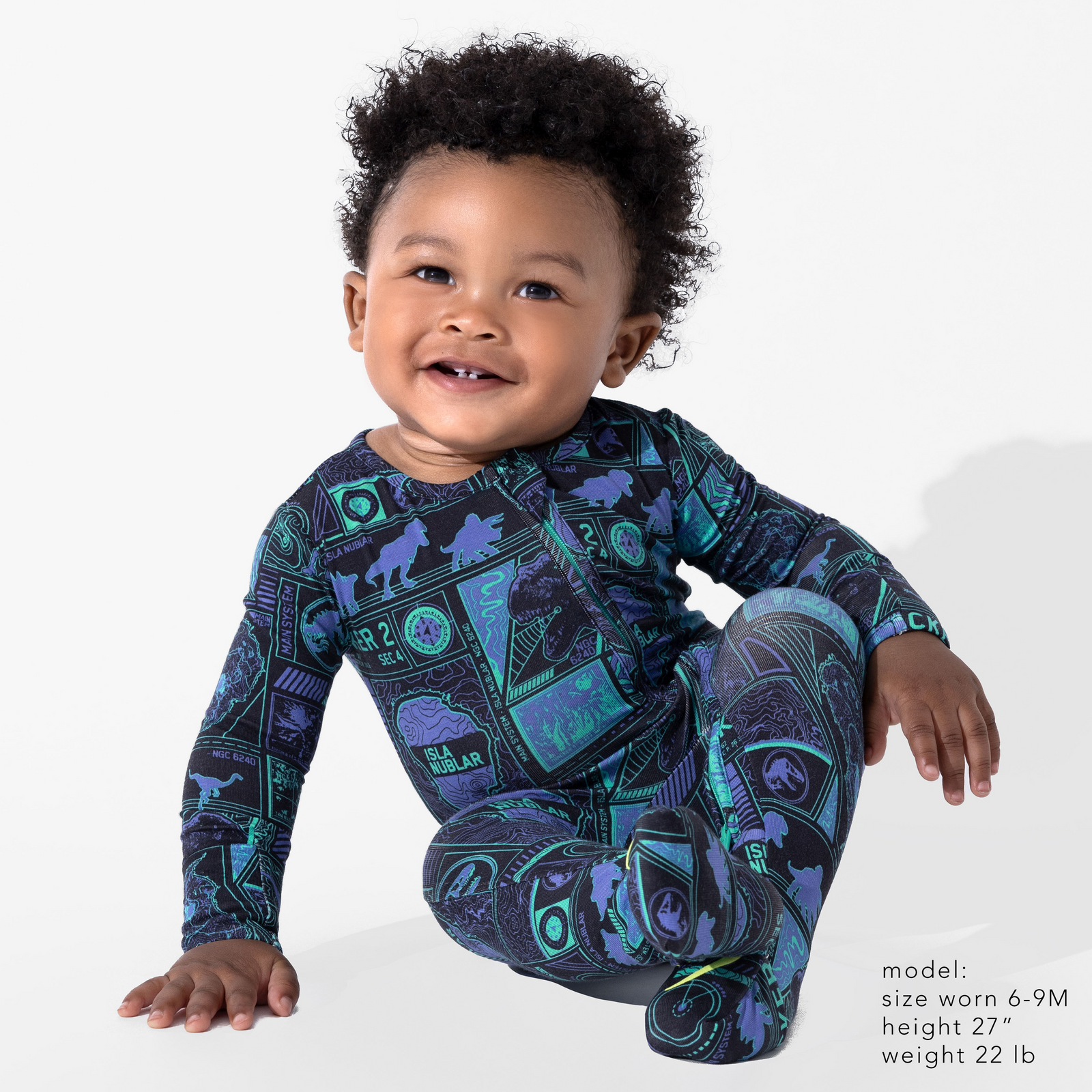 Jurassic Park: Tracker Bamboo Convertible Footie