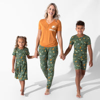 Jurassic Park: Safari Bamboo Girls' Short Sleeve Dress