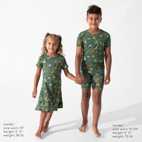 Jurassic Park: Safari Bamboo Girls' Short Sleeve Dress