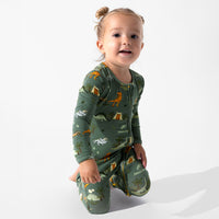 Jurassic Park: Safari Bamboo Convertible Footie