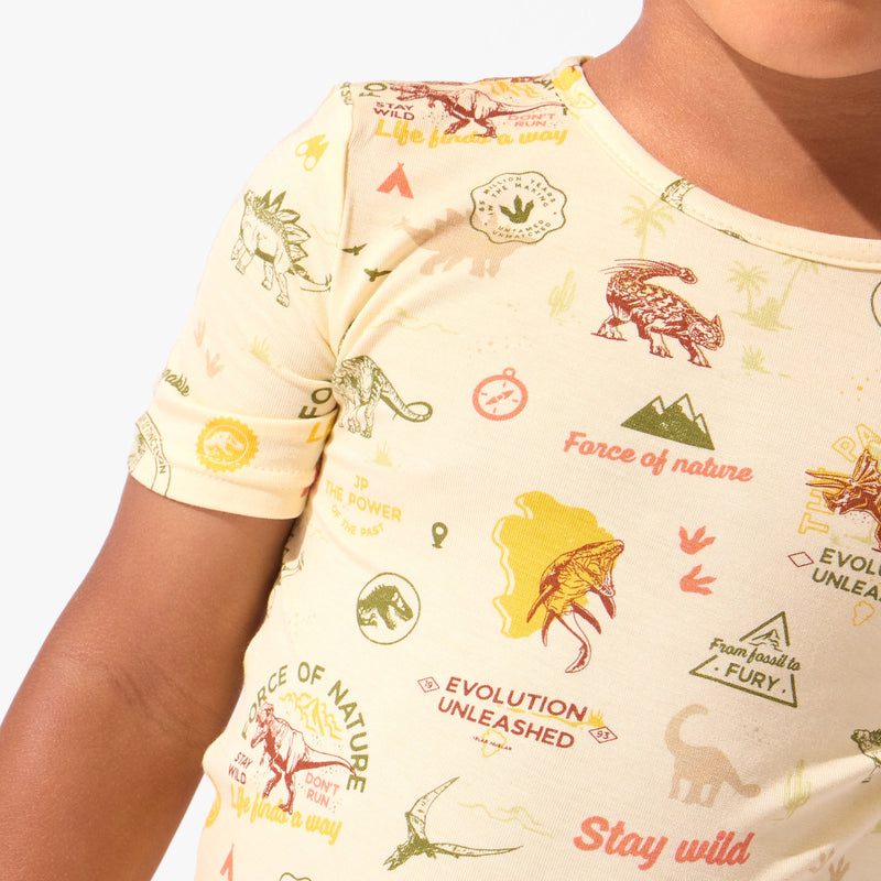 Jurassic Park: Origins Bamboo Kids Pajama Short Set