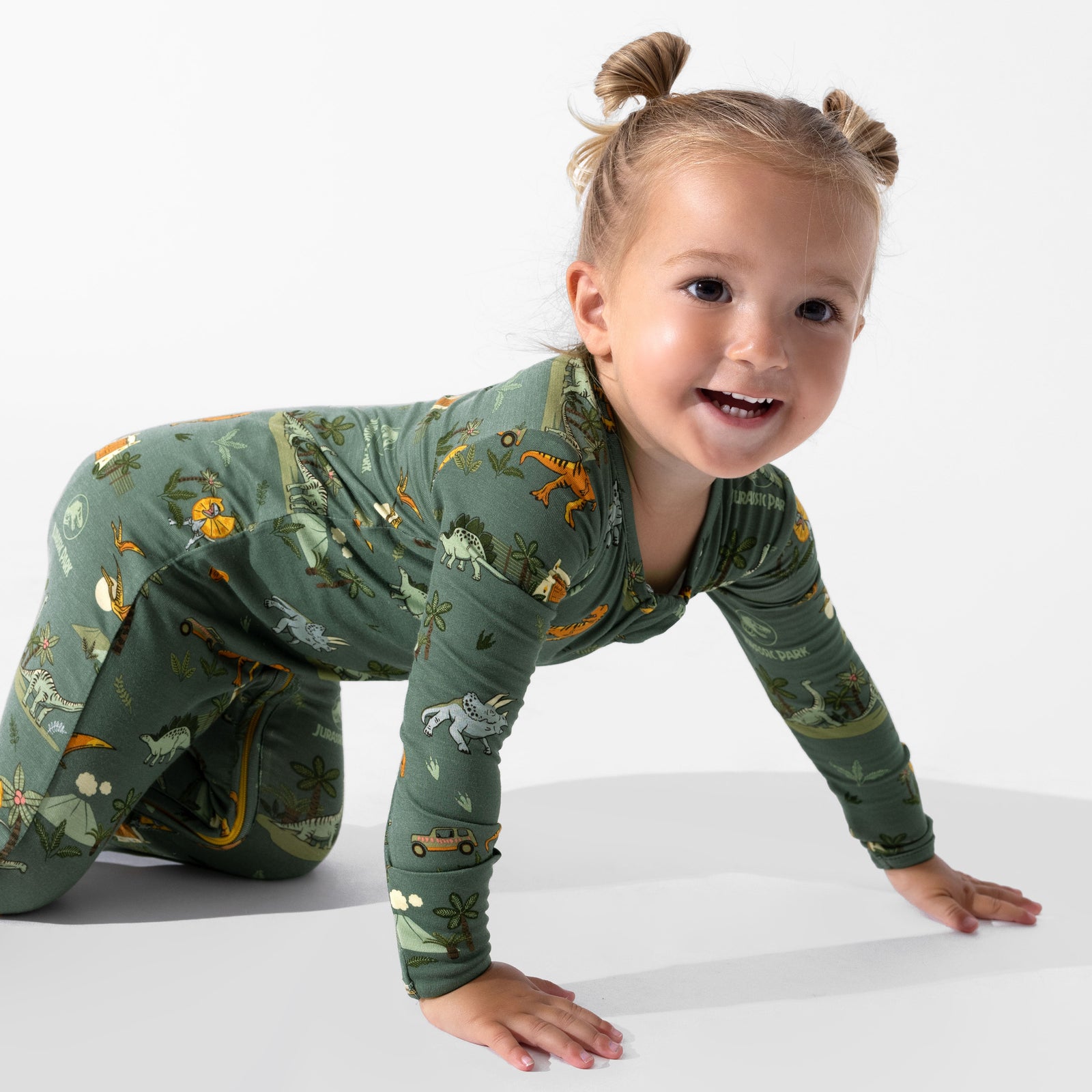 Jurassic Park: Safari Bamboo Convertible Footie