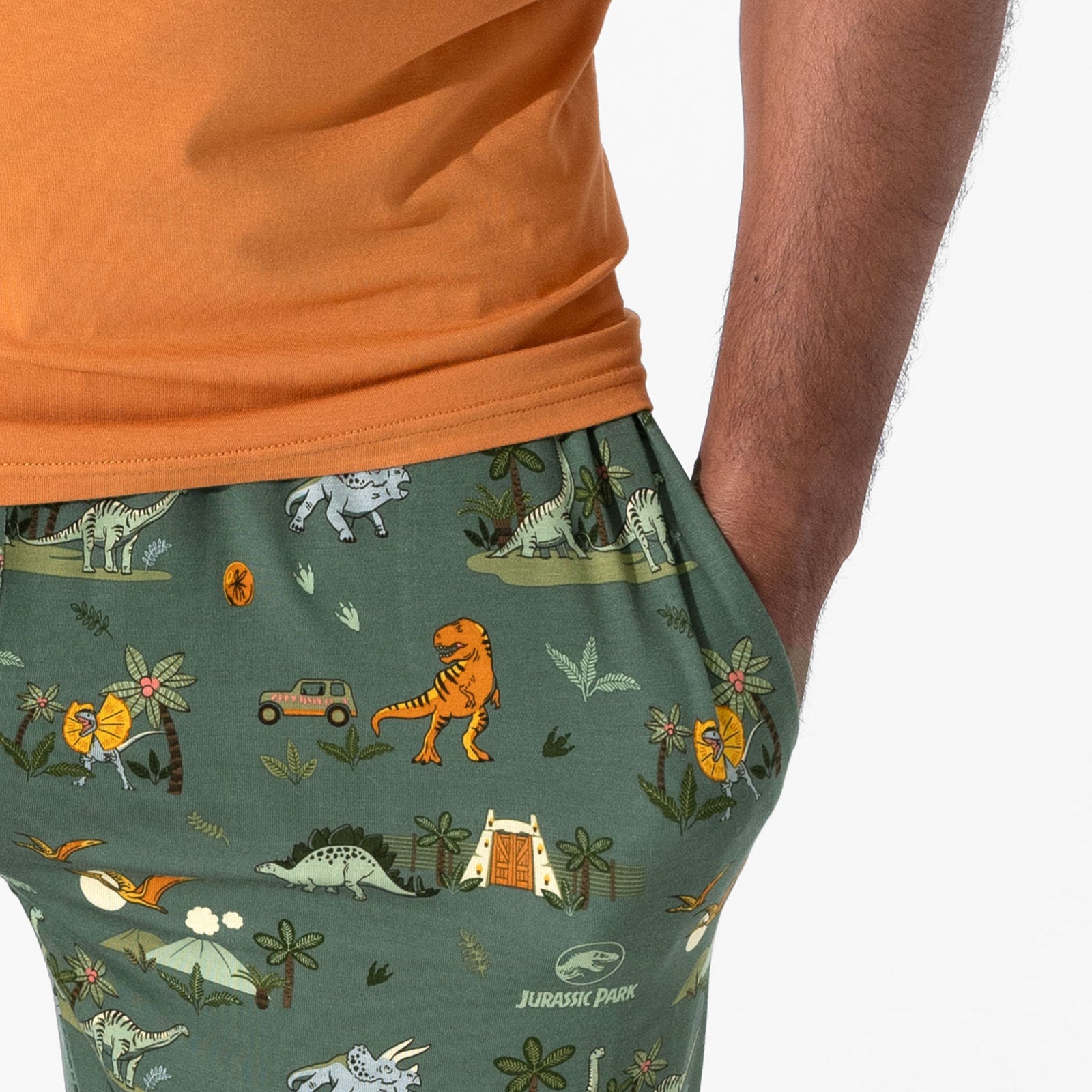 Jurassic Park: Safari Bamboo Men's Pajama Set