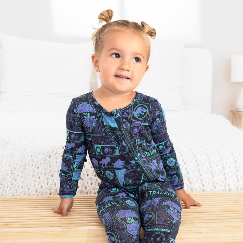 Jurassic Park: Tracker Bamboo Convertible Footie