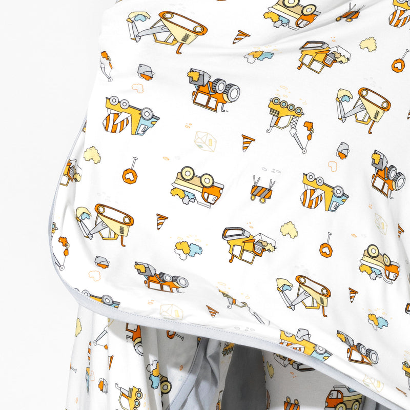 Love Trucks Bamboo Blanket