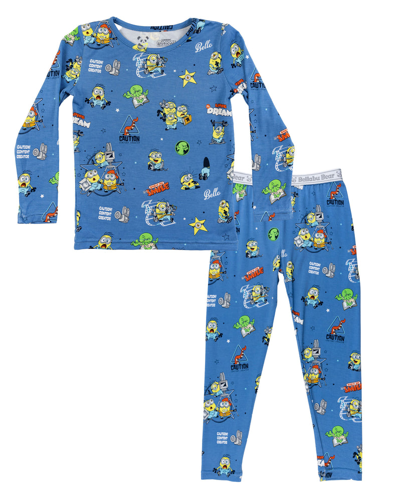 Minions: Lights Camera Action Bamboo Kids Pajamas