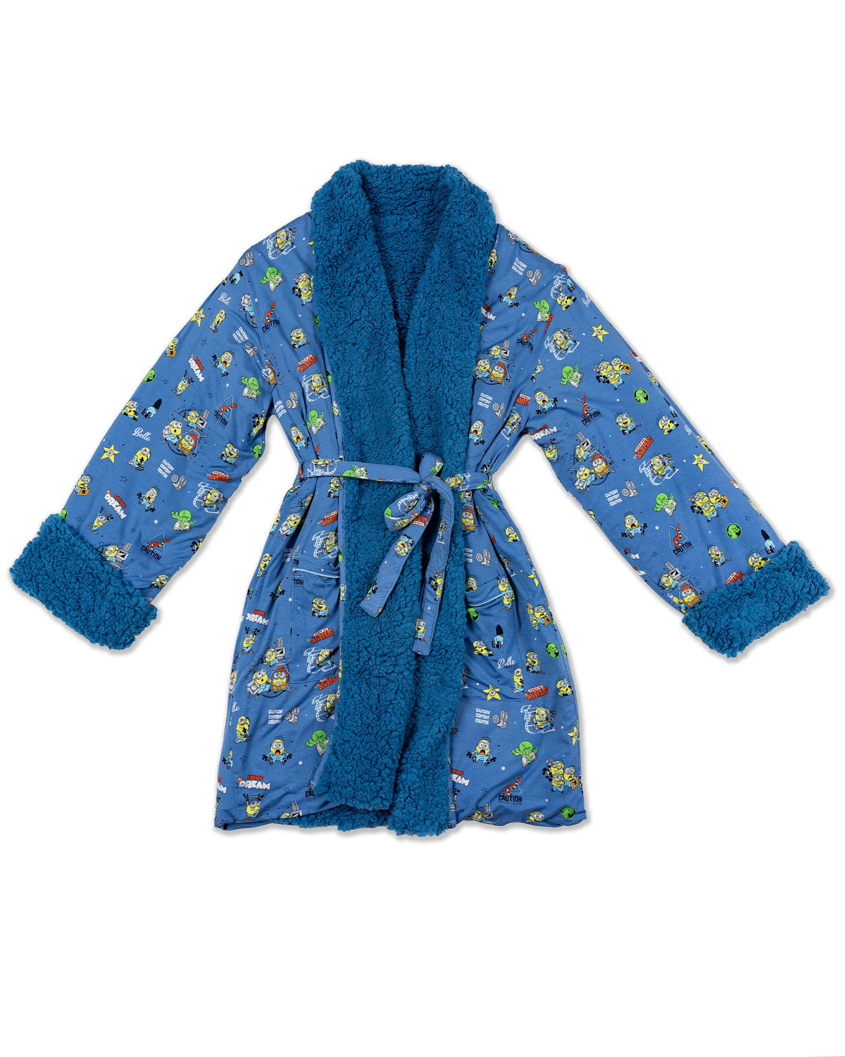 Minions: Lights Camera Action Bamboo Sherpa Bathrobe