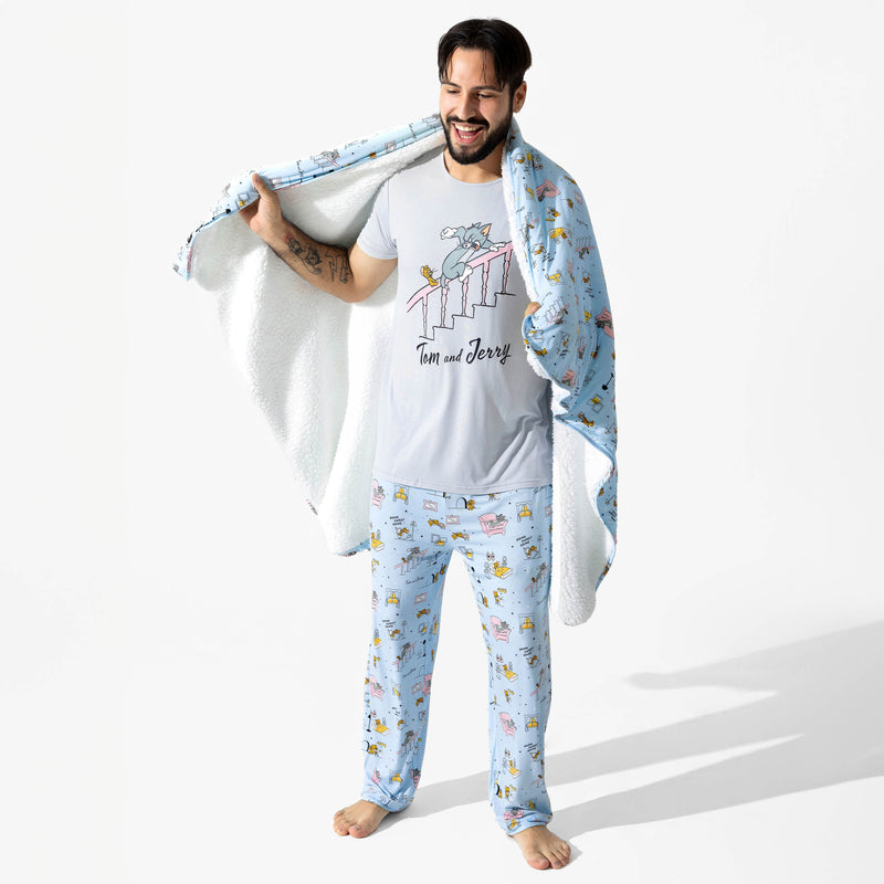 Tom & Jerry: Home Sweet Home Bamboo Men's Pajama Set