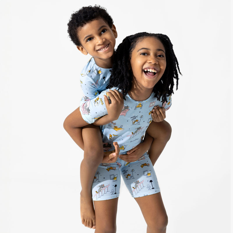 Tom & Jerry: Home Sweet Home Bamboo Kids Short Set