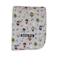 Little Monsters Bamboo Sherpa Blanket