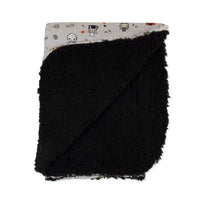 Little Monsters Bamboo Sherpa Blanket