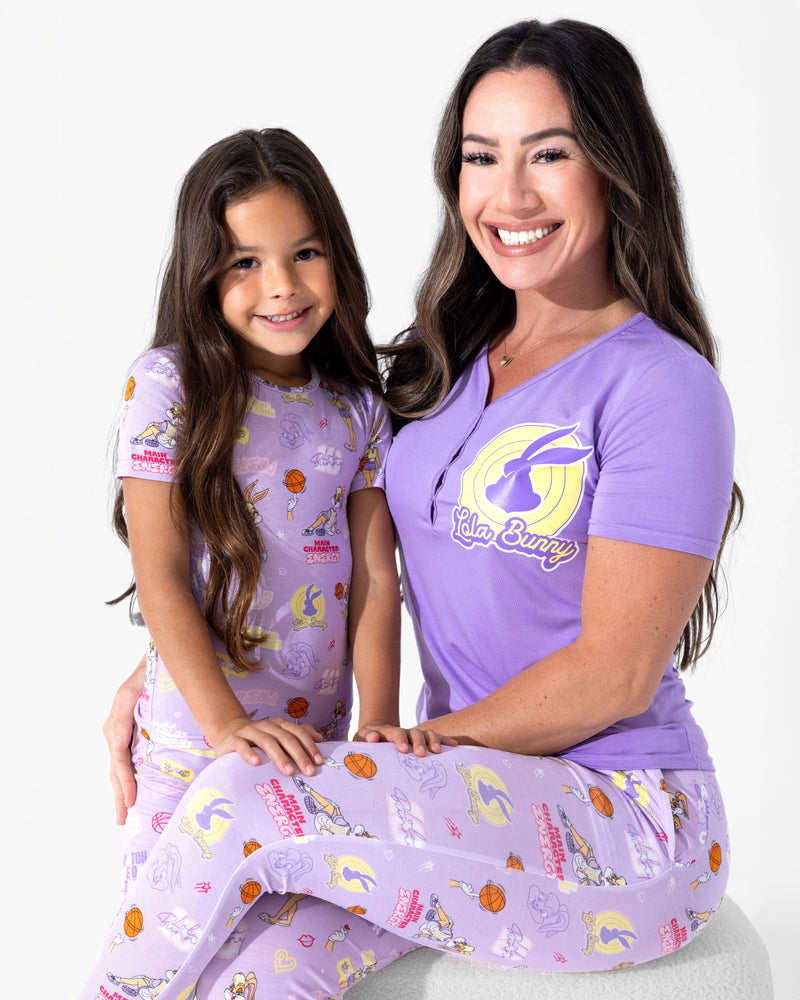 Lola Bunny Bamboo Kids Pajama Short Set