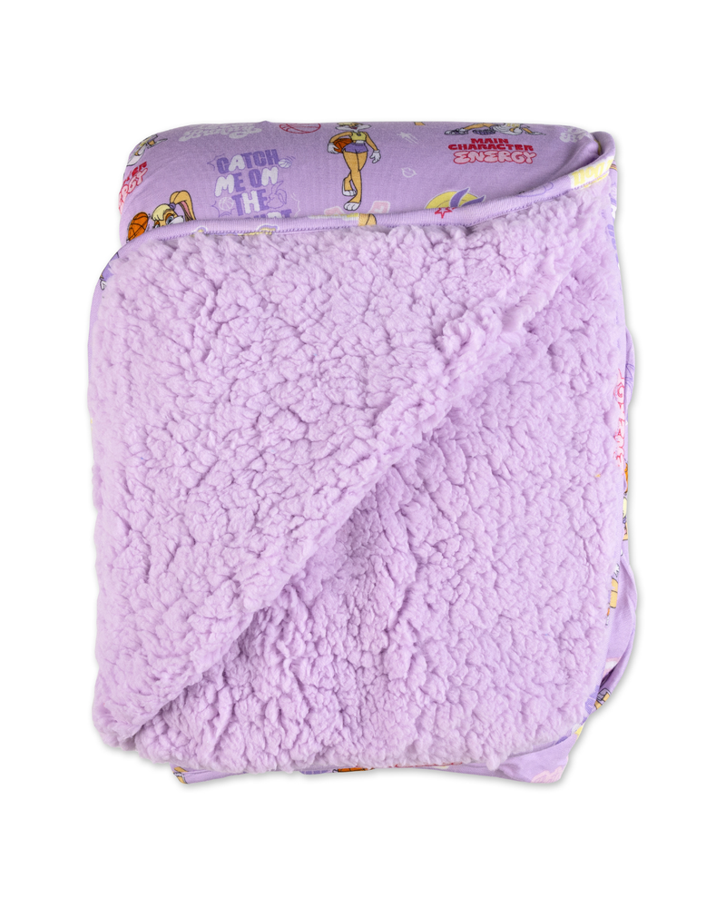 Lola Bunny Bamboo Sherpa Blanket