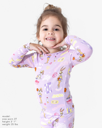 Lola Bunny Bamboo Kids Pajamas