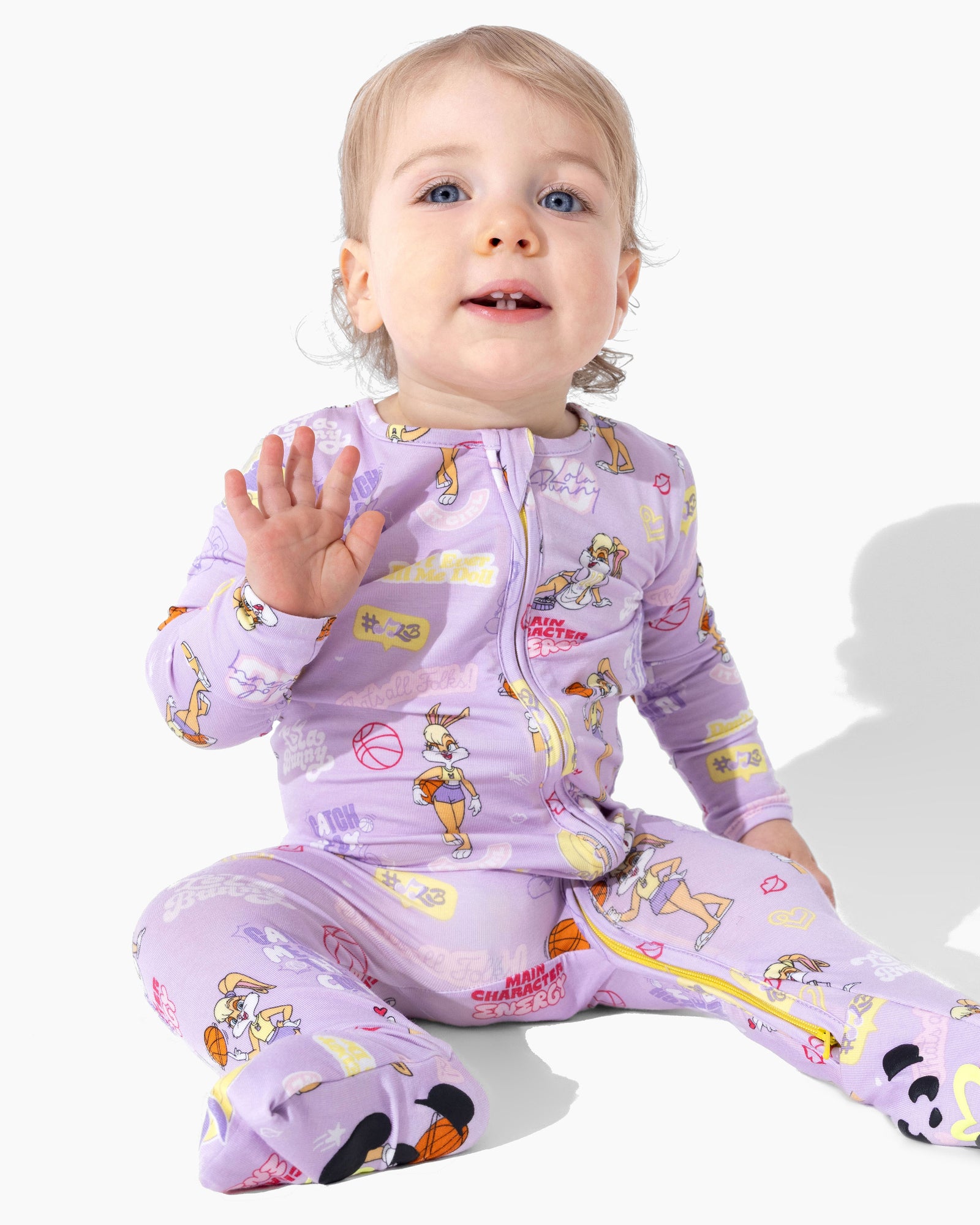 Lola Bunny Bamboo Convertible Footie