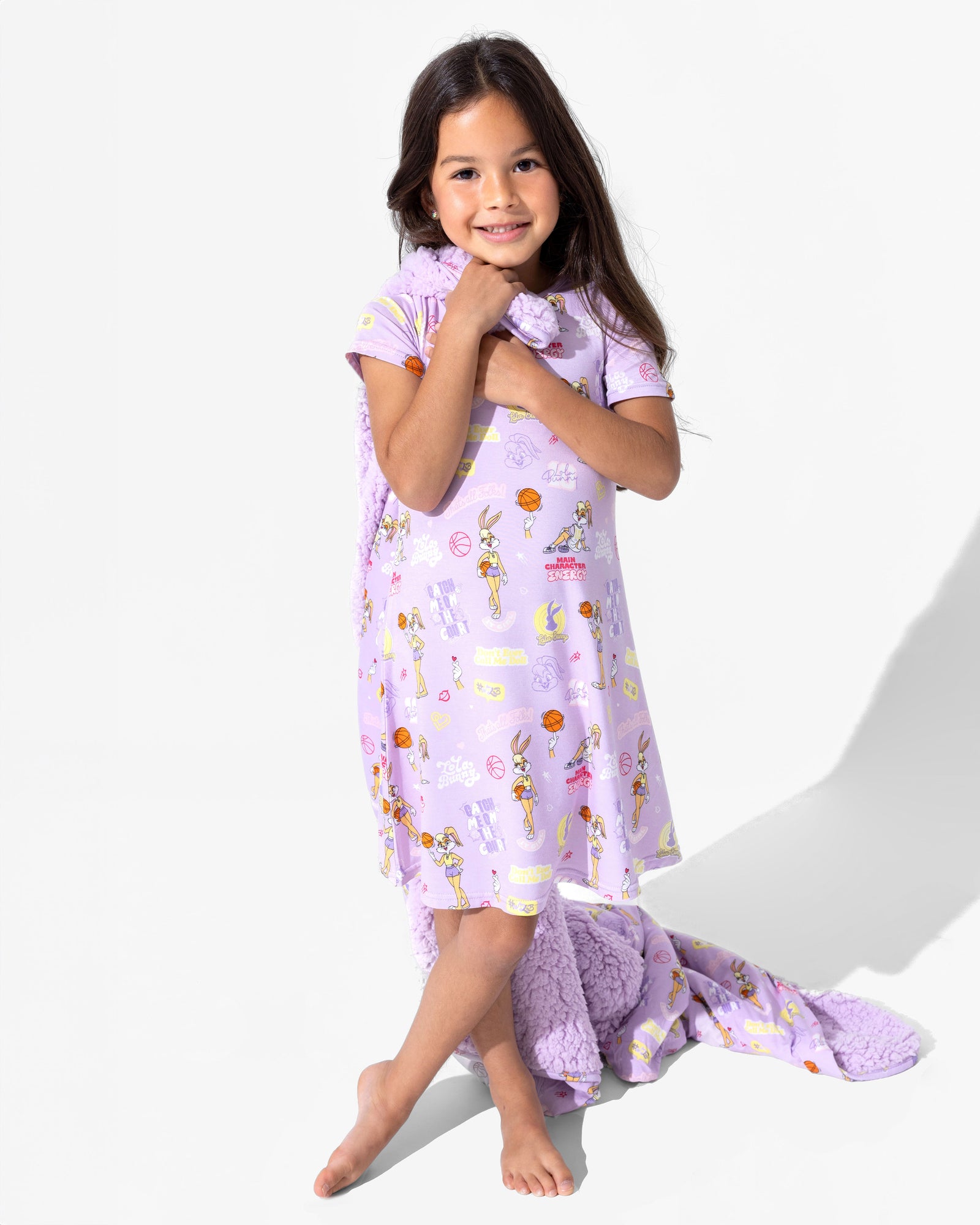 Lola Bunny Bamboo Sherpa Blanket