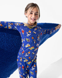 Space Jam Bamboo Sherpa Blanket