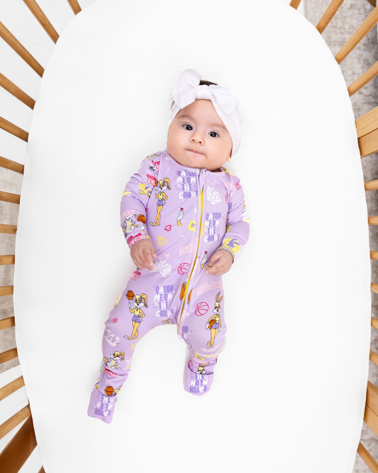 Lola Bunny Bamboo Convertible Footie