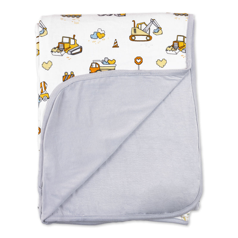 Love Trucks Bamboo Blanket
