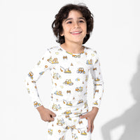 Love Trucks Bamboo Kids Pajamas
