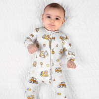 Love Trucks Bamboo Convertible Footie