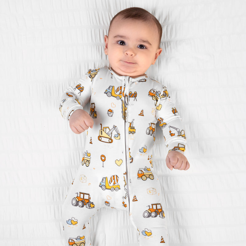 Love Trucks Bamboo Convertible Footie