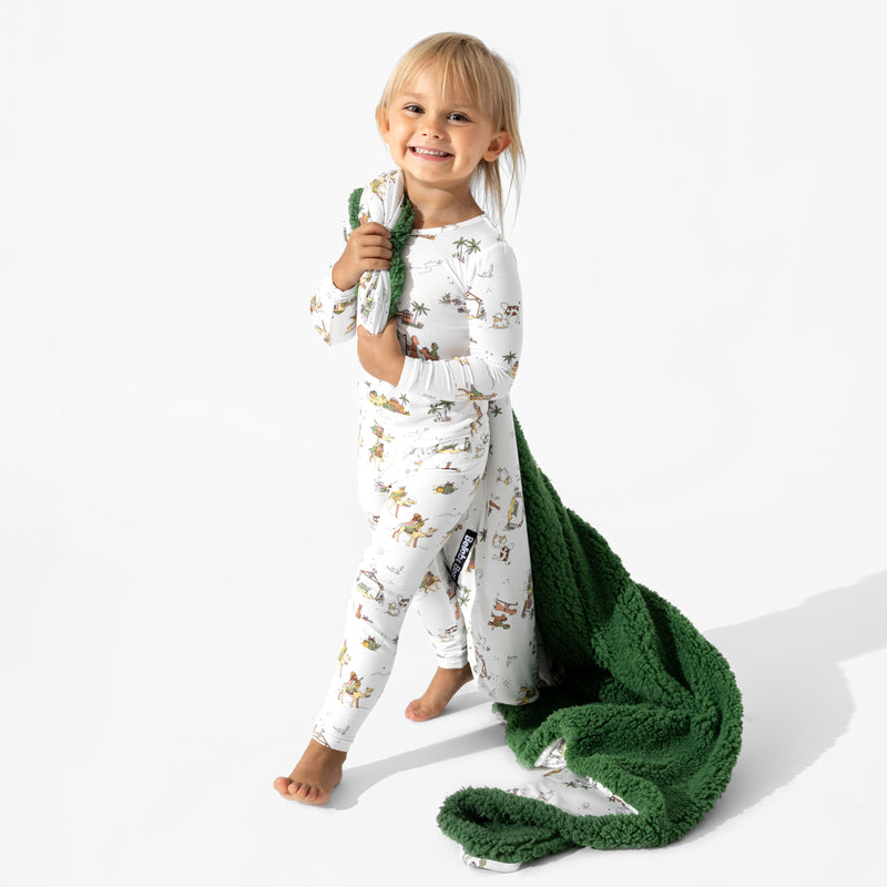 Holy Night Bamboo Sherpa Blanket