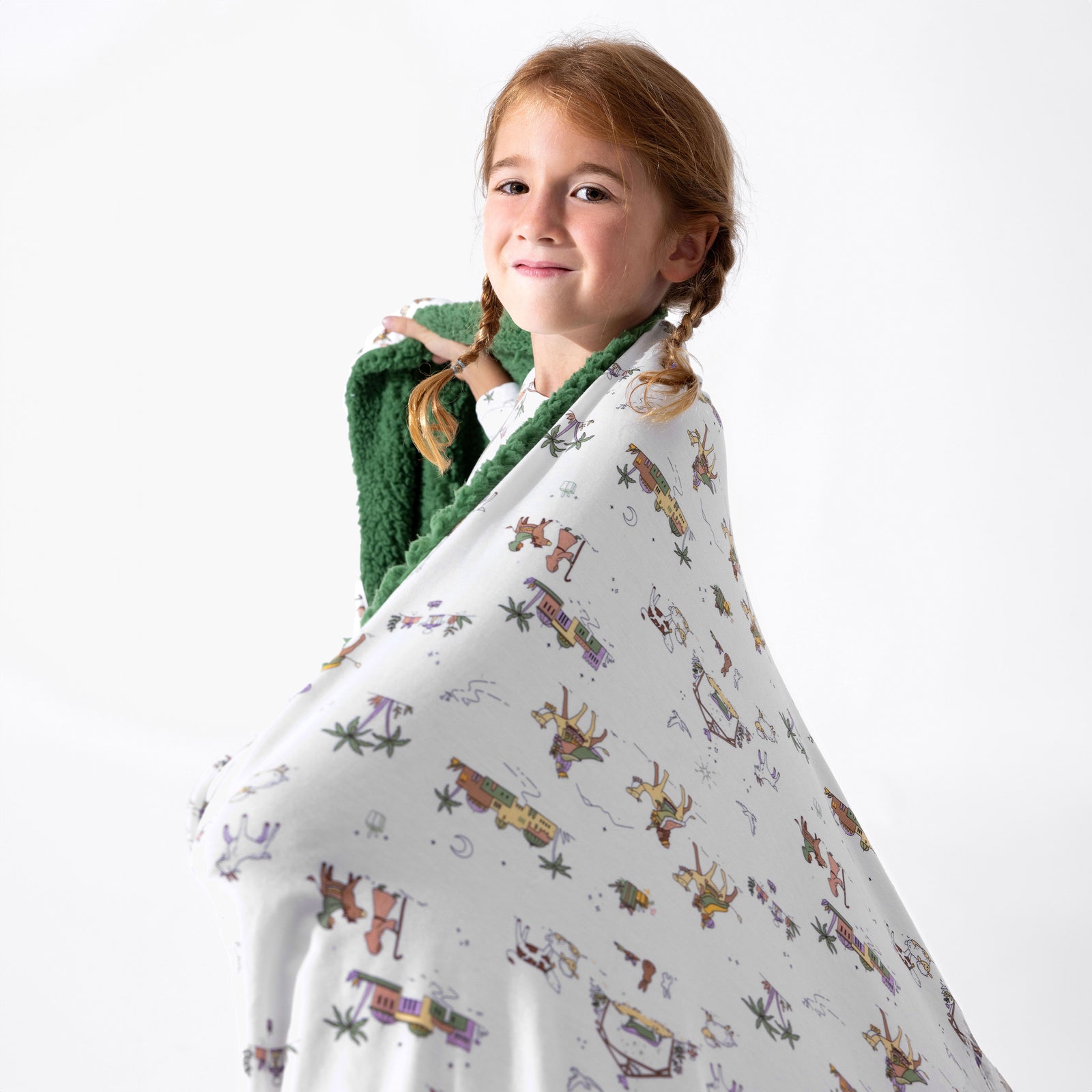 Holy Night Bamboo Sherpa Blanket